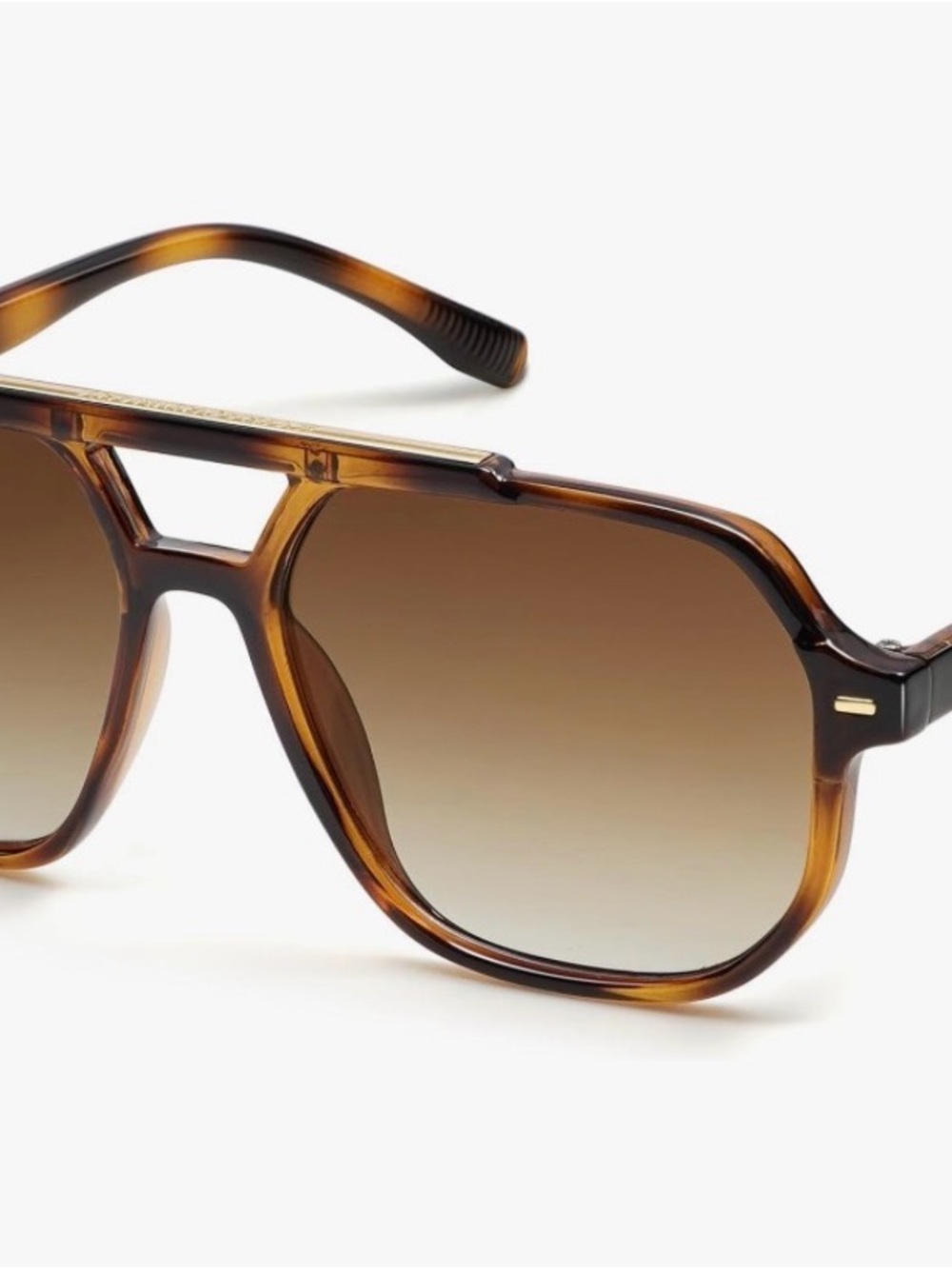 SOJOS Retro Aviator Sunglasses